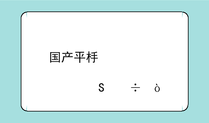 国产平板那个性价比好？