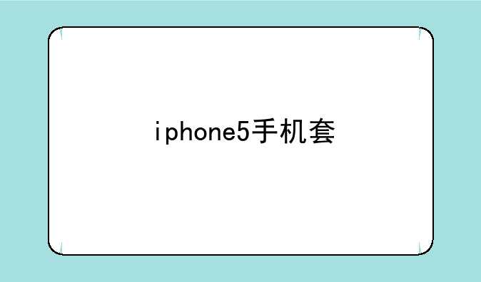 iphone5手机套