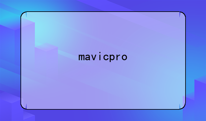 mavicpro